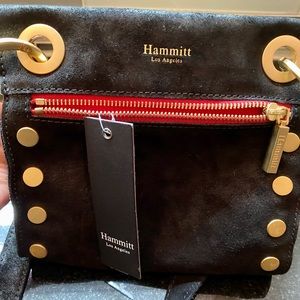 Hammitt Los Angeles TONY Black/Brushed Gold Bag
